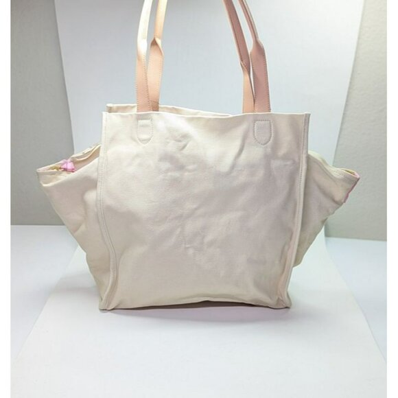 On 34th Cynthiah Extra Large Canvas Shoulder Tote Bag Weekend Vibe (MSRP $90) - Picture 3 of 7